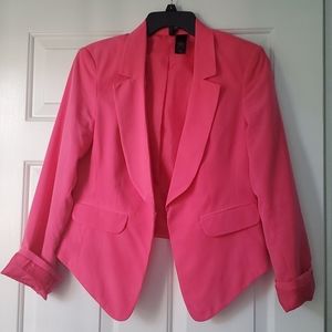 Bisou Bisou pink blazer